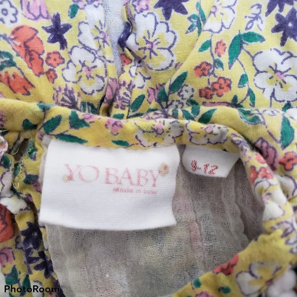 Yo Baby Girls Floral Dress